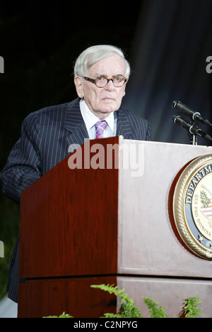 Dominick Dunne The Department of Justice held its annual National Crime Victims Rights Week candlelight vigil. The Keynote Stock Photo