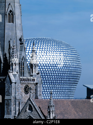 Selfridges Department Store, Birmingham. Cathedral and facade detail. Stock Photo