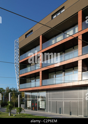 Commercial building, Rimini Stock Photo - Alamy