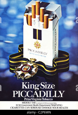 Piccadilly cigarettes hi res stock photography and images Alamy