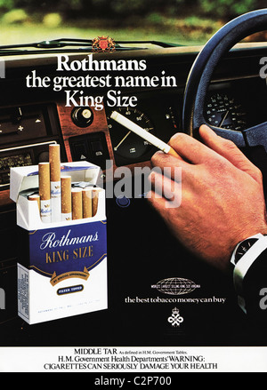 Rothmans cigarettes hi-res stock photography and images - Page 2