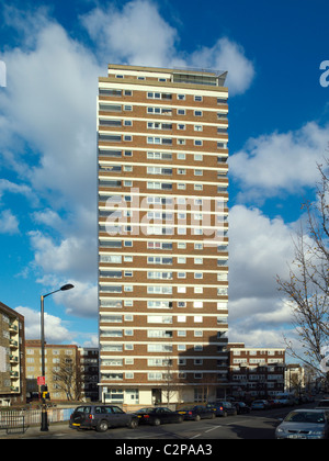 Apartment block - high rise housing Stock Photo