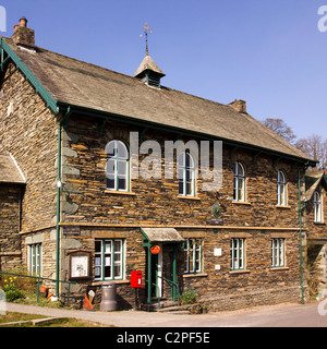 Old English village shop and Post Office, Town End, Troutbeck, Cumbria, UK Stock Photo