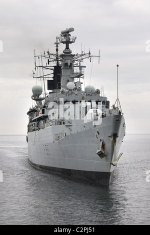 HMS Cumberland, a batch 3, type 22 frigate. Stock Photo