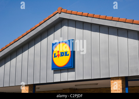 LIDL supermarket Stock Photo