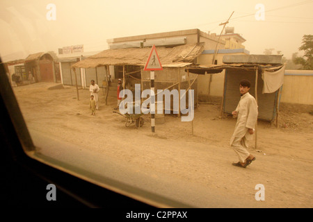 Street scene, Kunduz, Afghanistan Stock Photo