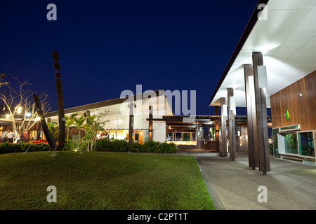 Cairns Yacht Club and Salt House Bar at Marina Point. Cairns, Queensland, Australia Stock Photo