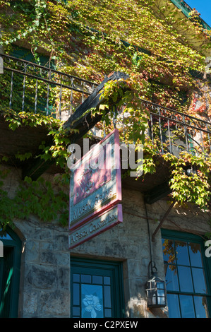 California, Napa Valley, Yountville, Maison Fleurie, French Country Inn, lodging Stock Photo