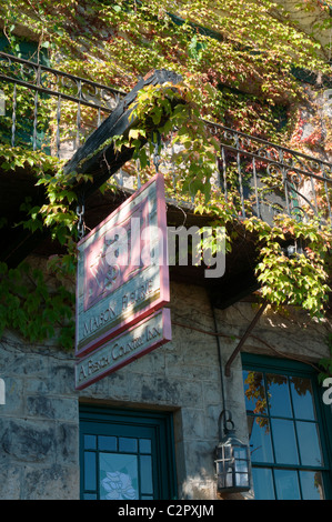 California, Napa Valley, Yountville, Maison Fleurie, French Country Inn, lodging Stock Photo