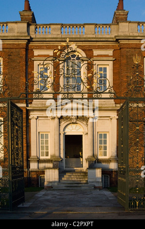 Rangers House. Front entrance to building. 1723 Stock Photo