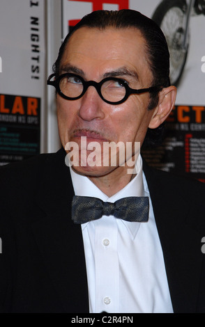 Ron Mael Glam pop duo Sparks sign copies of their new album 'Exotic Creatures Of The Deep' at Borders London, England - Stock Photo