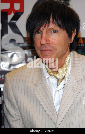 Russell Mael Glam pop duo Sparks sign copies of their new album 'Exotic Creatures Of The Deep' at Borders London, England - Stock Photo