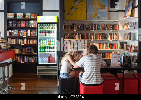 Ever After Cafe Bookstore. Cairns, Queensland, Australia Stock Photo