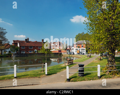 The Wealden Village of Goudhurst Stock Photo