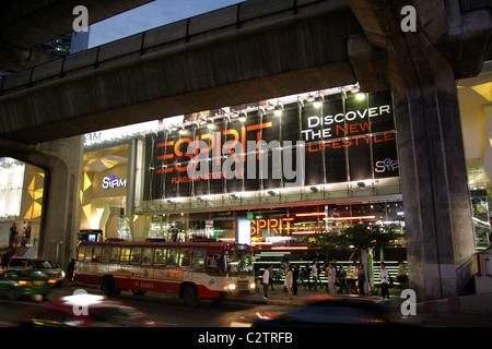 Siam Center Shopping Area in Bangkok Stock Photo