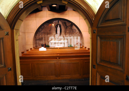 chapel inside the Shrine of Immaculate Conception in Washington,DC Stock Photo