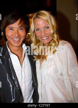 Andy Wong and Kaja Wunder The Button Club Summer Party at the Burlington Arcade London, England - 12.06.08 Stock Photo