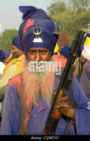 Holla Mohalla festival, Amristar, India Stock Photo