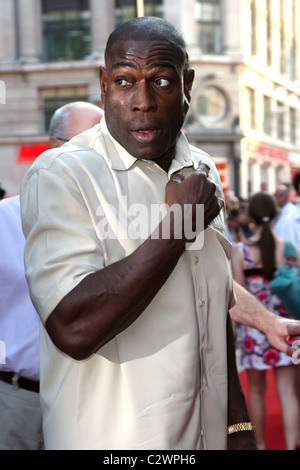 Frank Bruno Premiere of Cass held at the Empire cinema London, England - 28.07.08 Lia Toby / Stock Photo