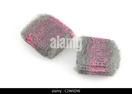 Soap filled pan scourers Stock Photo