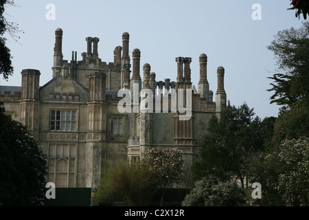 Tregothnan estate manor and gardens home of Lord Falmouth Stock Photo