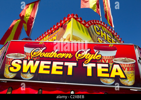 Concession stand at a country fair Stock Photo