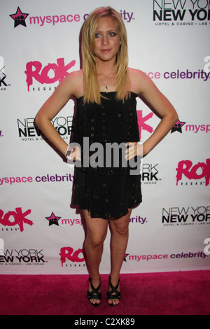 Brittany Snow Grand opening of Rok Vegas in the New York New York Hotel and Casino Las Vegas, Nevada - 30.08.08 Stock Photo