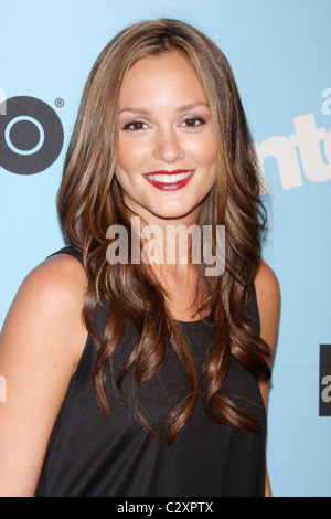 Leighton Meester HBO Presents The Premiere Of The Fifth Season Of 'Entourage' at The Ziegfeld Theater - Arrivals New York City, Stock Photo