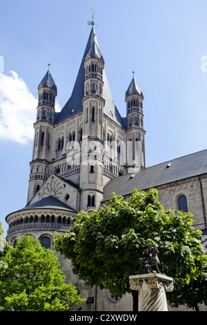 Saint Martin church and old town surroundings Stock Photo