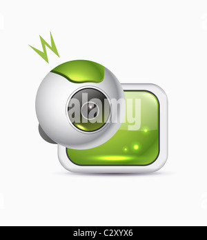 various types of widget icon Stock Photo