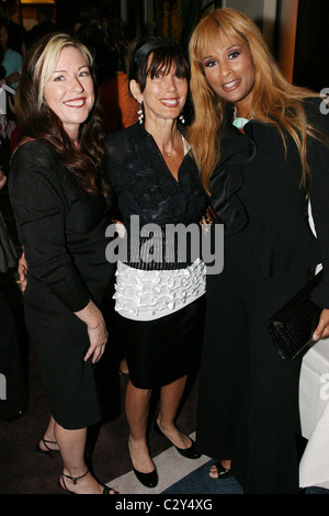 Erin, Myra Scheer and Beverly Johnson Fashion, auctions, and special performances hosted by Zang Toi benefiting The Lance Stock Photo