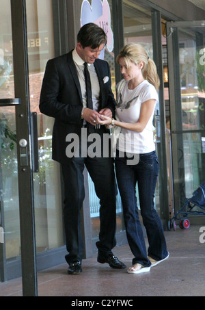 Dr. Robert Rey and Hayley Rey out and about in Beverly Hills Los ...