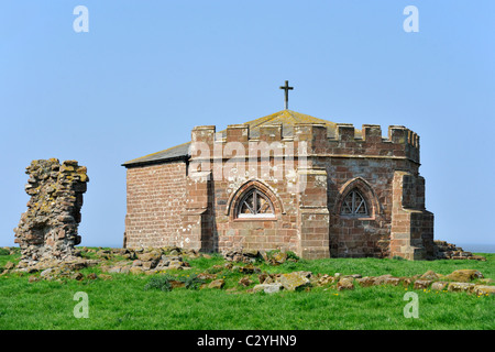 Cockersands Abbey Chapterhouse. Cockerham Sands, Lancashire, England, United Kingdom, Europe. Stock Photo