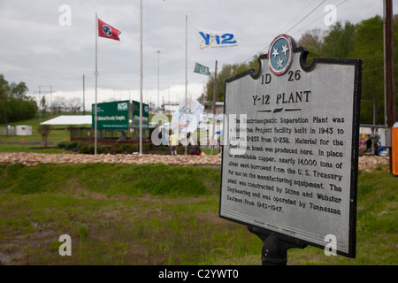 Oak Ridge, Tennessee - The Y-12 National Security Complex, which produces materials for nuclear weapons.