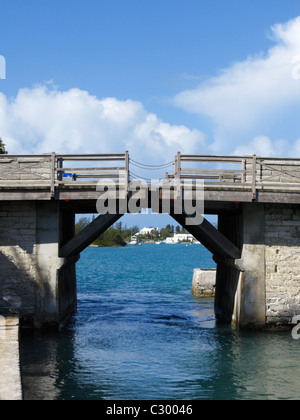 Somerset Bridge, Bermuda Stock Photo