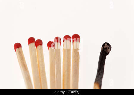 Icon of bullying, geek, and equality Stock Photo