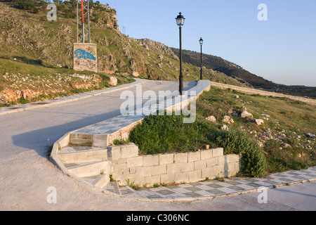 Unfinished and abandoned construction project in the town of Gogollos Vega, near Granada. Stock Photo