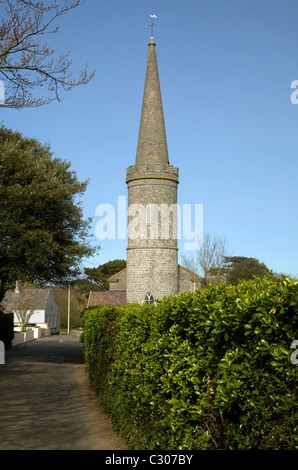 Torteval church Guernsey Channel Islands Stock Photo