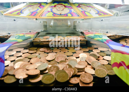 2p nudge machine Stock Photo