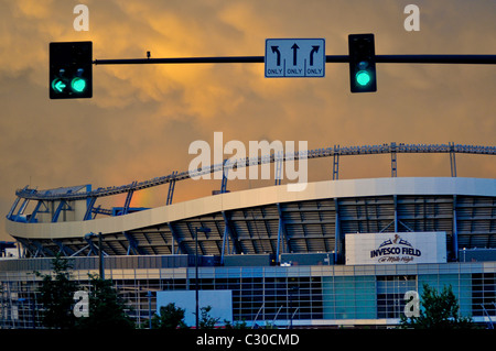 Invesco football stadium Stock Photo