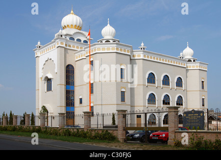 Gurdwara Sahib - Sikh temple - Leamington and Warwick Stock Photo