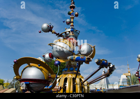 Astro Orbitor Tomorrowland at Disneyland California USA Stock Photo