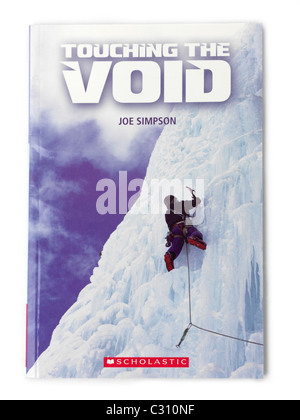 Book Cover Touching The Void By Joe Simpson Stock Photo