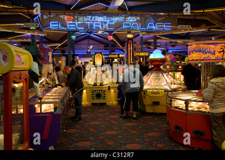 Electric Palace amusement arcade Weymouth Dorset England Stock Photo