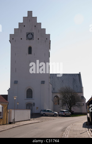 The Church of Sæby in the north of Denmark. The church is and old monastery church it is build around 1460 Stock Photo