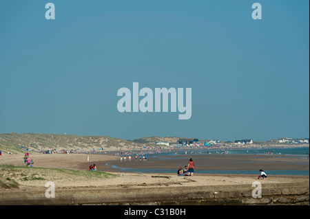 Camber Sands beach Kent England UK Stock Photo