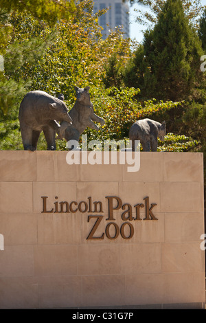 Lincoln Park Zoo Chicago, IL, USA. Stock Photo