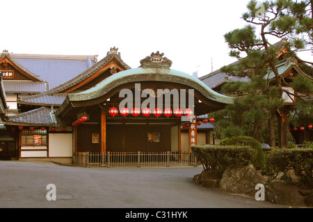 KABURENJO THEATER OF TRADITIONAL DANCE IN THE GION-KOBU DISTRICT, KYOTO, JAPAN, ASIA Stock Photo