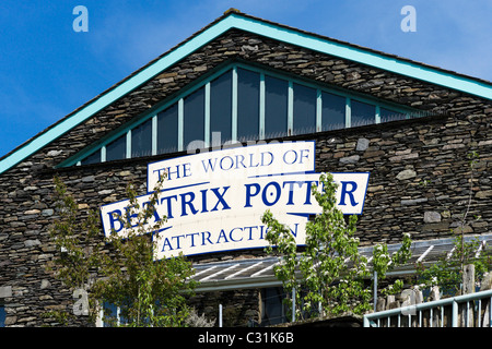 The World of Beatrix Potter Attraction in Bowness, Lake Windermere, Lake District National Park, Cumbria, UK Stock Photo