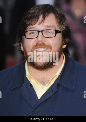 Nick Frost Premiere of 'How To Lose Friends And Alienate People' at Empire theatre, Leicester Square London, England - 24.09.08 Stock Photo